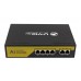 Готовый комплект IP видеонаблюдения U-VID на 4 камеры HI-509FIP3B-W видеорегистратор NVR N9916A-AI и коммутатор POE Switch